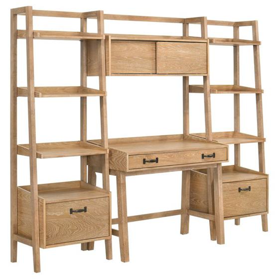 Coaster Fabian Desk and Bookshelf Set