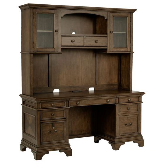 Coaster Hartshill Credenza Desk and Hutch