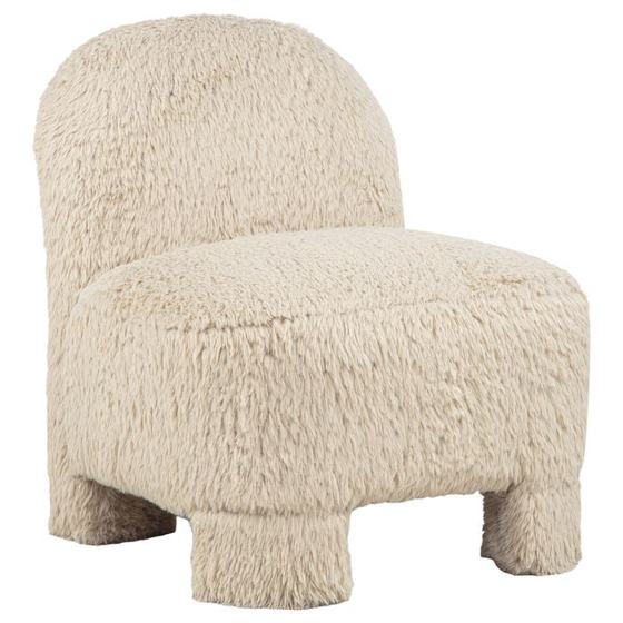Coaster Lacombe Faux Fur Accent Chair