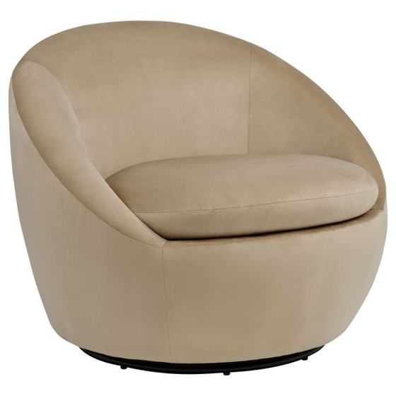 Coaster Myernick Upholstered Swivel Accent Chair