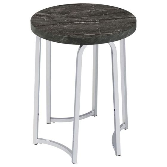 Coaster Barcelo Round Metal Side Table