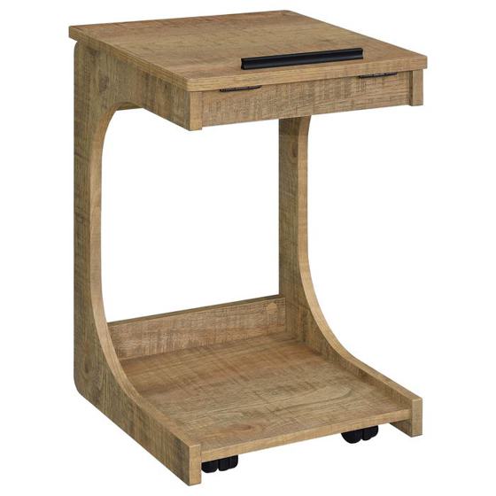 Coaster Ralston Lift-Top Side Table with Casters