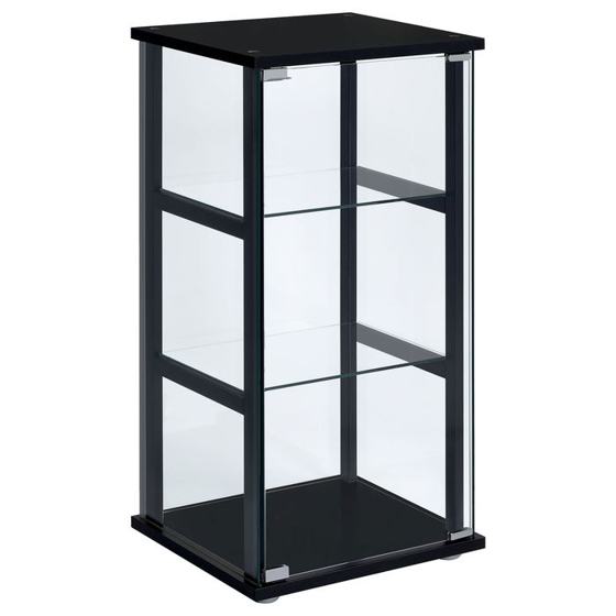 Coaster Cyclamen 3-shelf Curio Cabinet