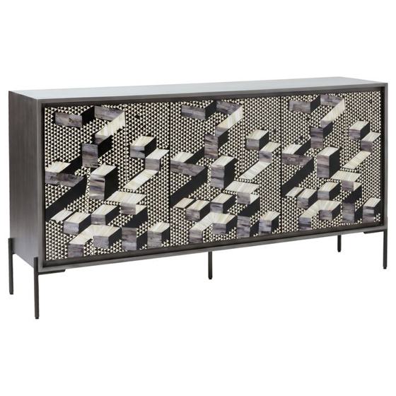 Coaster Krause 3-door Accent Cabinet