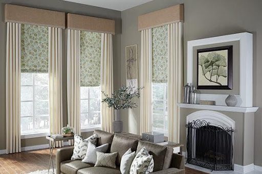 Room with Carole custom draperies