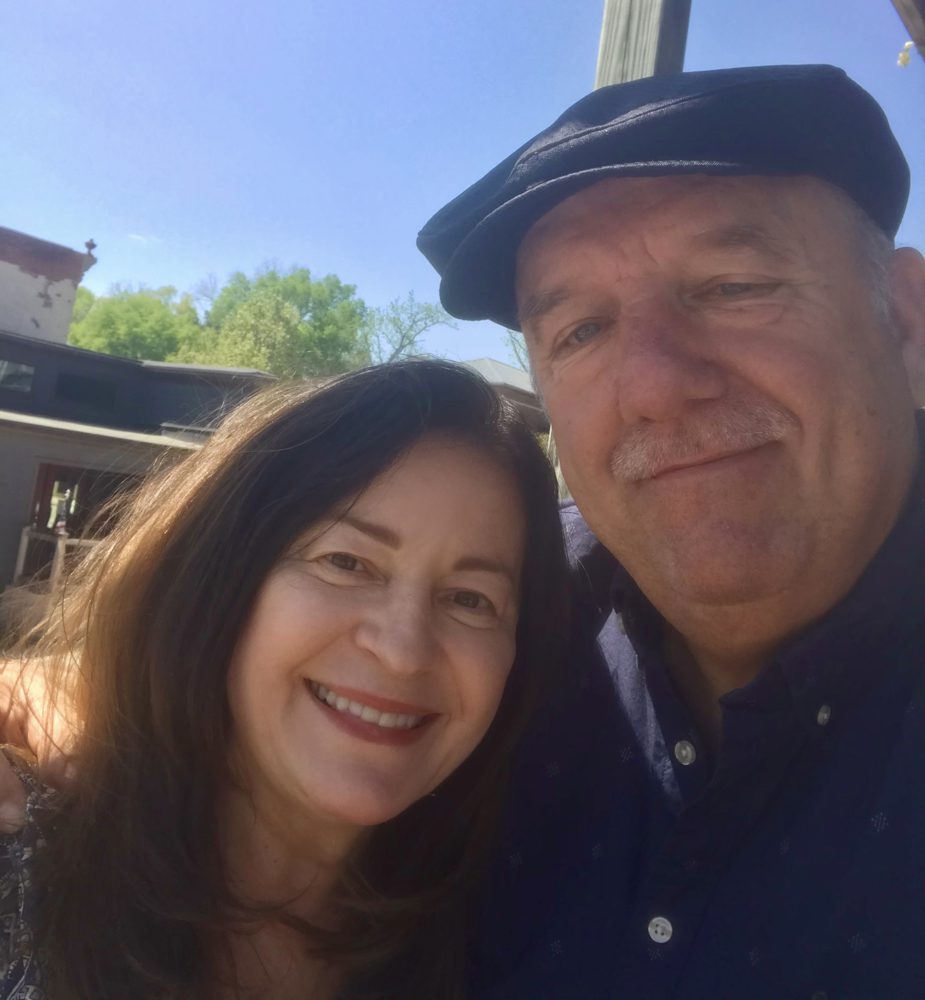 Donna and Jim, the owners of Bed Back & Blinds