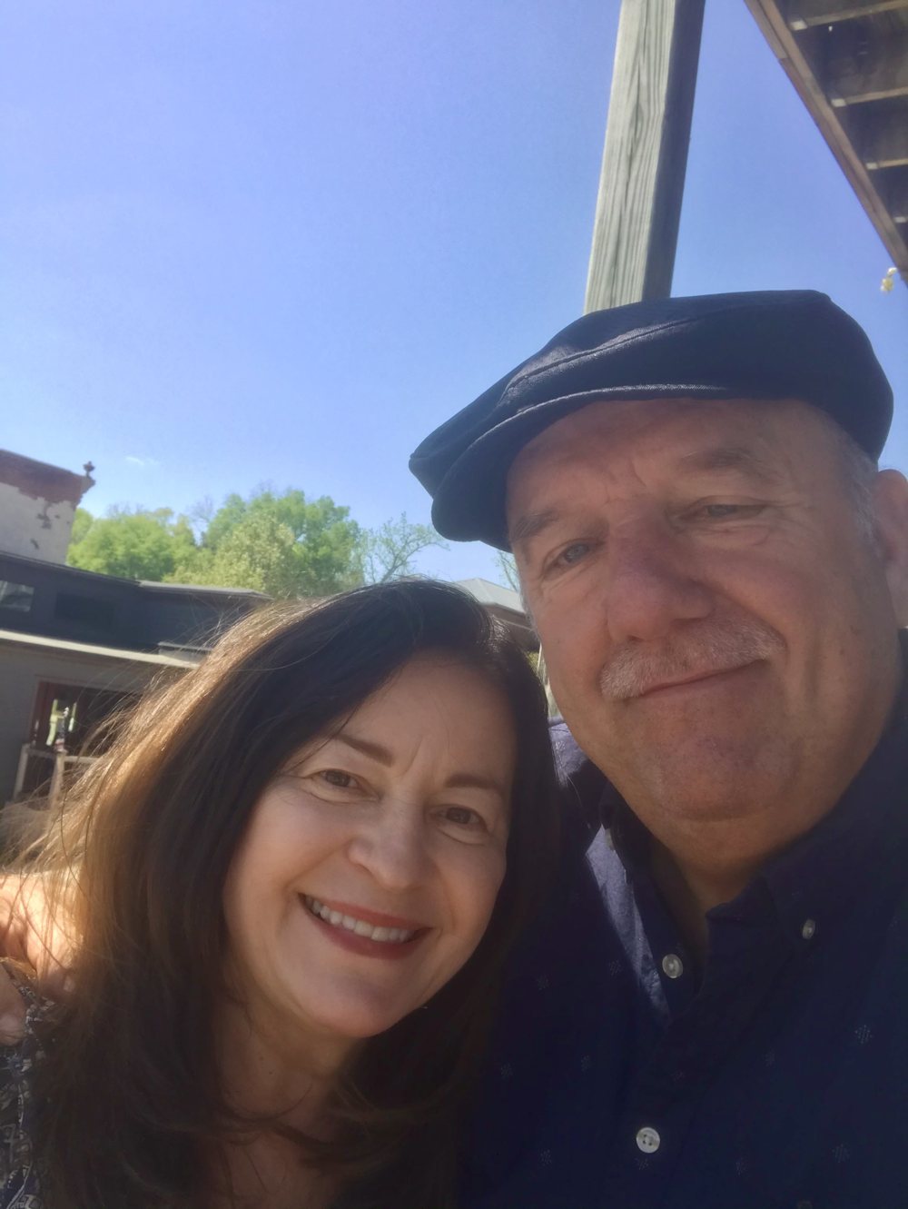 Donna and Jim, the owners of Bed Back & Blinds