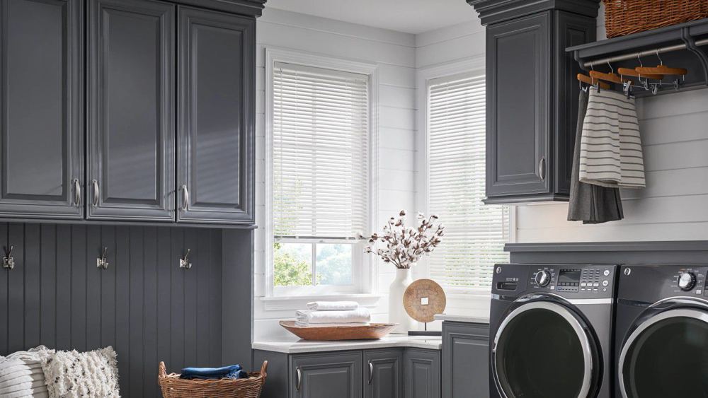 Aluminum Blinds in a room