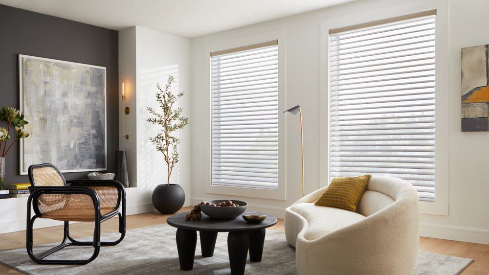 Sheer Shadings in a room