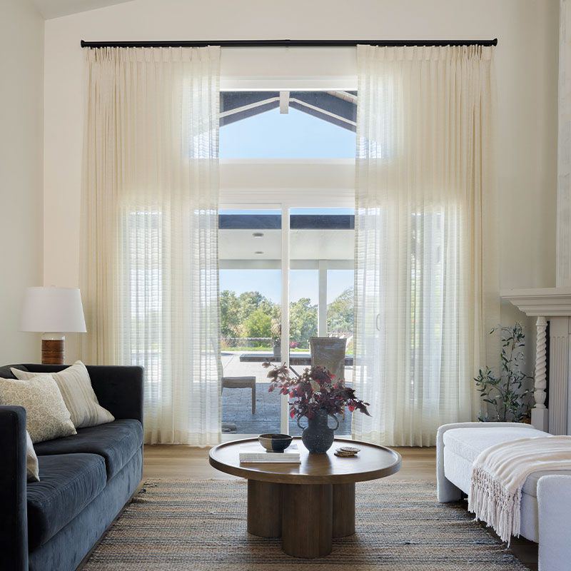 Custom Draperies in a room