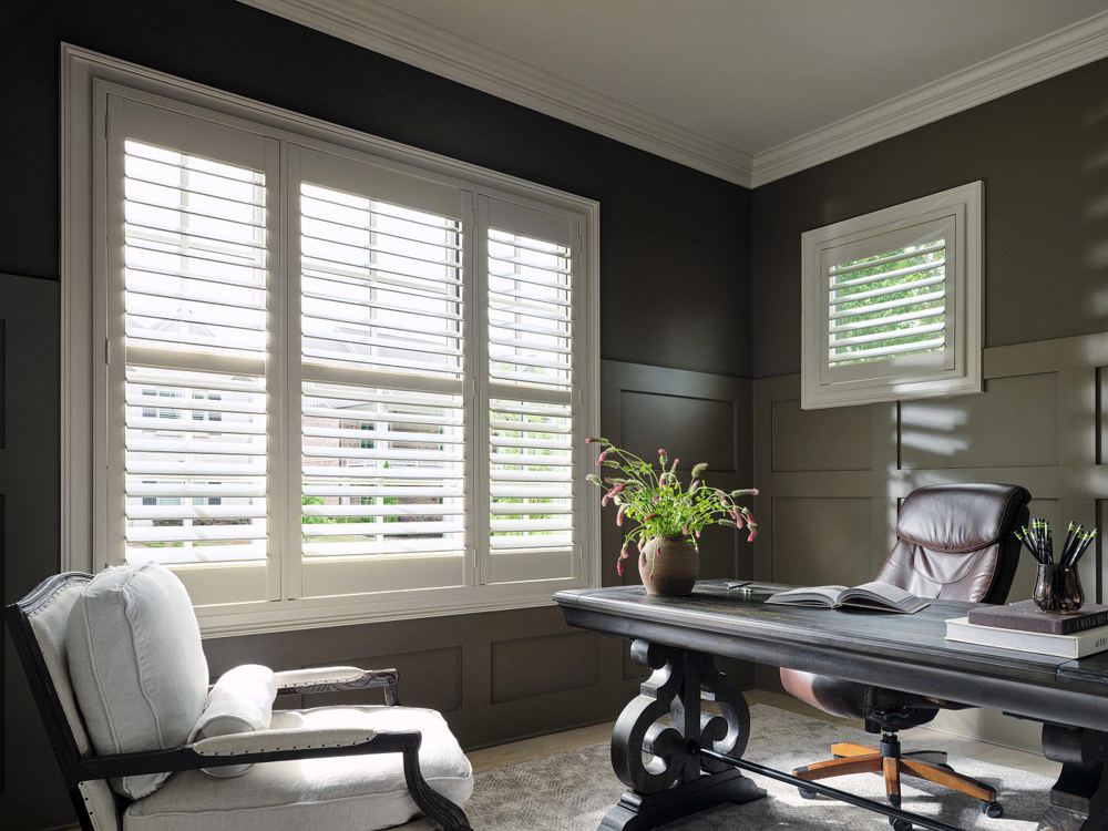 Composite Shutters in a room
