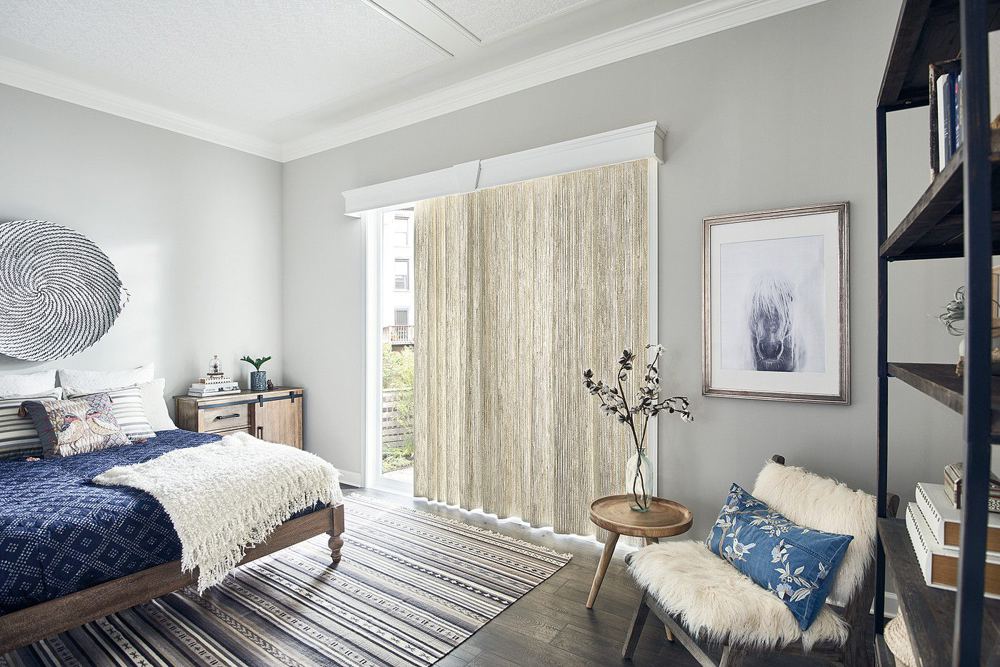 Natural Drapes in a room