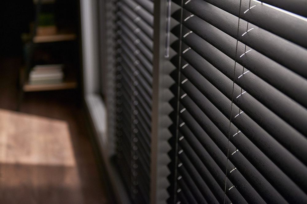 Vinyl Blinds in a room