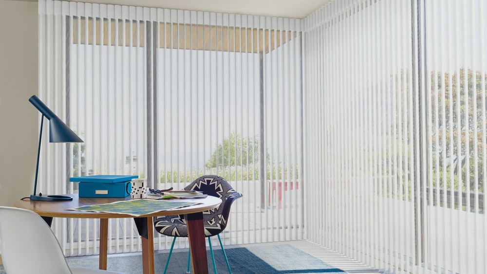 Luminette Privacy Sheers in a room