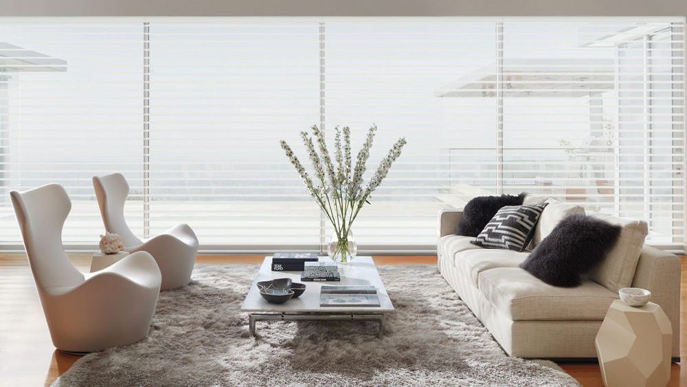 Silhouette Sheer Shades in a room