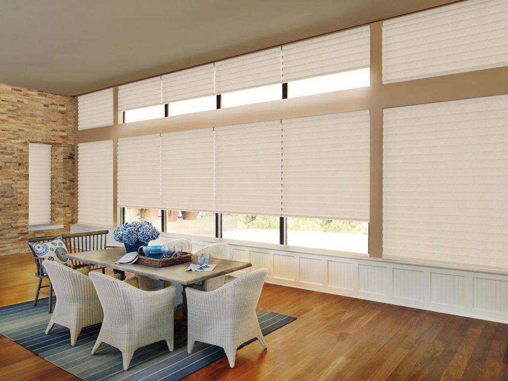 Vignette Modern Roman Shades in a room